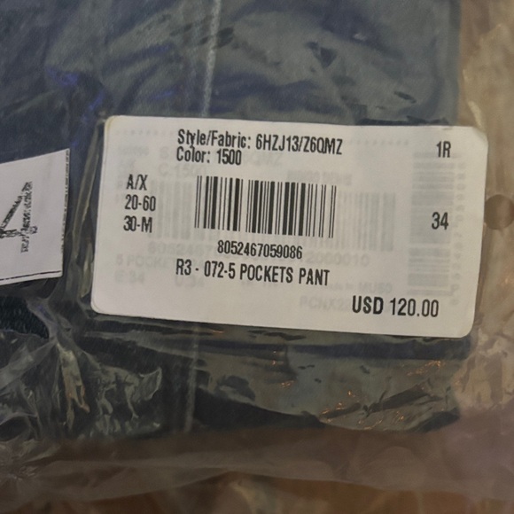 Armani Exchange Indigo Denim - Picture 2 of 4